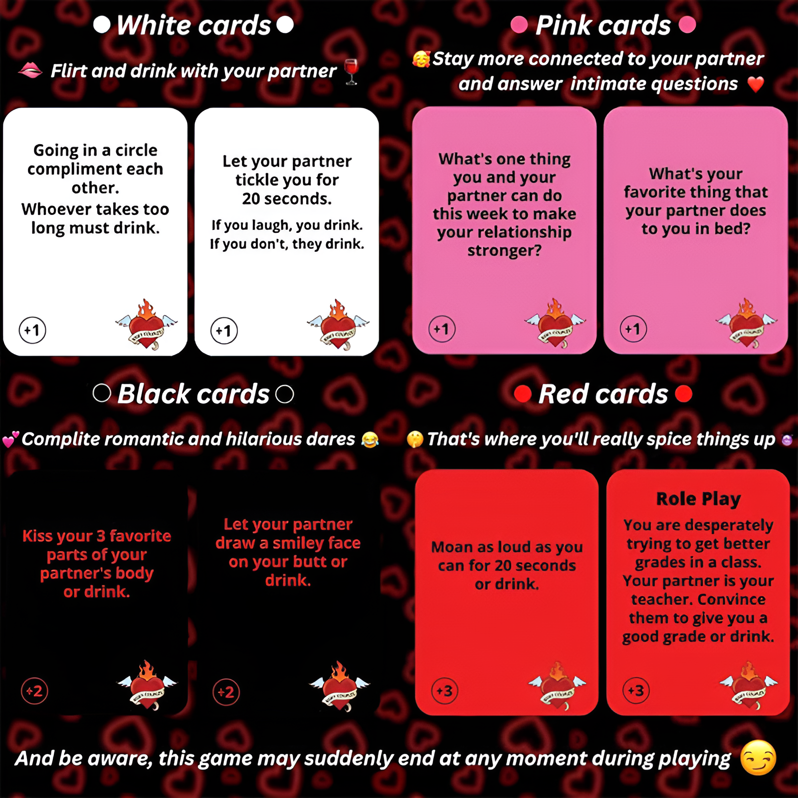 Date Night Daredevils™ |  Modern Couple Card Games