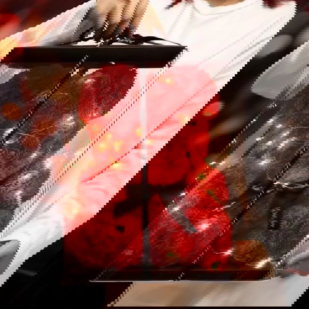 Eternal Rose Bear | Romantic Couples Gifts For Her