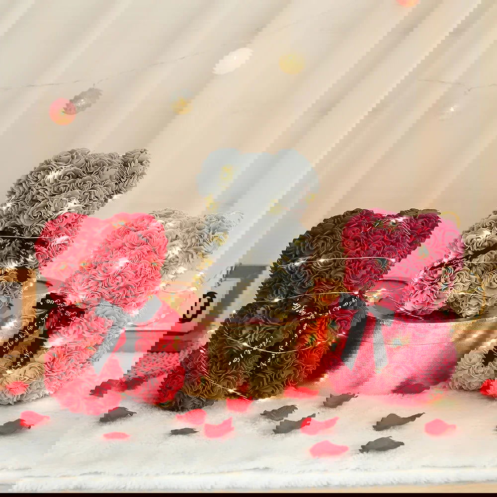 Eternal Rose Bear | Romantic Couples Gifts For Her