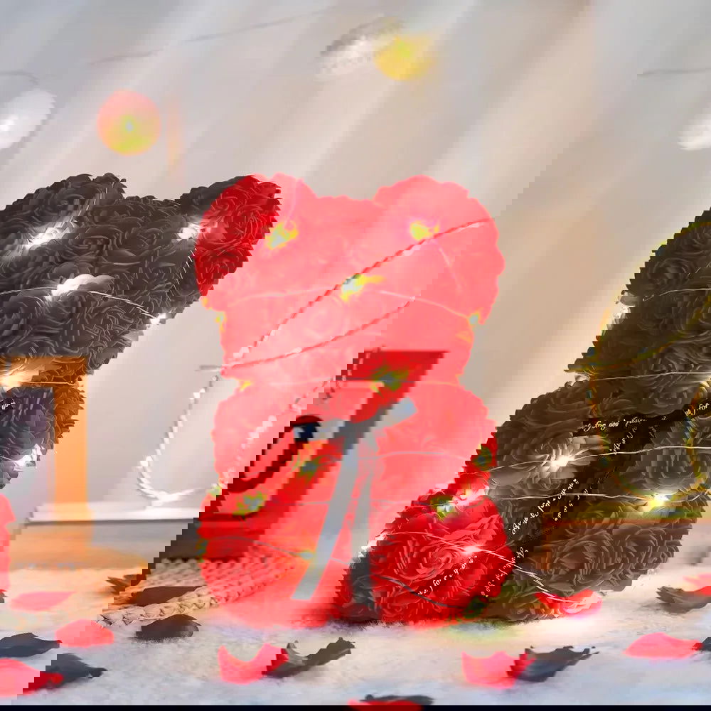 Eternal Rose Bear | Romantic Couples Gifts For Her