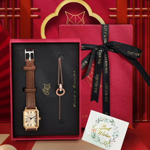 Lucky Charm Gift Sets | Timeless Watch Set For Her