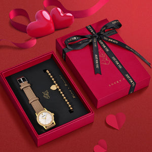 Lucky Duo Women Watch Set | Cute Gift Sets For Her